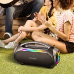 Camping Portable Waterproof 60W Wireless Bluetooth Extra Bass Colorful Light Audio - Image 6