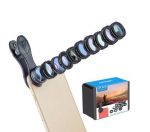 APEXEL Phone Lens Kit Universal 10 In 1 Fisheye Wide Angle Macro Lens CPL Filter Kaleidoscope 2X Telescope Lens For Smartphone - Image 9
