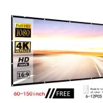 Shadow screen projector screen
