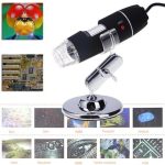 PORTABLE USB DIGITAL ELECTRONIC MICROSCOPE 8 LED MAGNIFIER 1000X VIDEO CAMERA REPAIR TOOL USB GADGET - Image 2