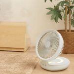 Wireless Suspended Air Circulation Fan USB Rechargeable Folding Electric Fan Night Light Touch Control 4 Wind Speed - Image 4