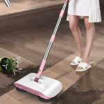 Hand Push Sweeper Household Broom Dustpan Mop Floor All-in-one Machine Gift Mop Sweeper - Image 7