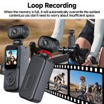Panoramic Sports Camera Handheld DV Outdoor HD 4K Dual Lens Cycling Recorder Camera - Image 2