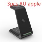 3 In 1 Fast Charging Station Wireless Charger Stand Wireless Quick Charge Dock For Phone Holder - Image 2