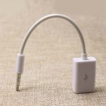Car MP3 3.5mm Male AUX Audio Socket Jack To USB 2.0 Female Converter Cable Cord Car Interior Accessories Boutique New Hot Sale - Image 4