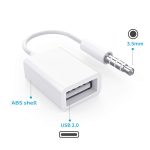 Car MP3 3.5mm Male AUX Audio Socket Jack To USB 2.0 Female Converter Cable Cord Car Interior Accessories Boutique New Hot Sale - Image 3