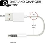 Car MP3 3.5mm Male AUX Audio Socket Jack To USB 2.0 Female Converter Cable Cord Car Interior Accessories Boutique New Hot Sale - Image 2
