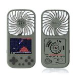 Gaming Mini Videogames Machine Player Mini Summer Handheld Fan Personal Games Console Fan for Office Outdoor Travel - Image 3