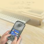 Gaming Mini Videogames Machine Player Mini Summer Handheld Fan Personal Games Console Fan for Office Outdoor Travel - Image 2