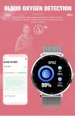 Full Touch Smart Bracelet Sports Fitness Tracker Handband Smart Bracelet - Image 5