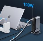Workstation Multi-Function Type-C-Hub Splitter 16-In-1 Multi-Interface Docking Station With Power Supply - Image 5