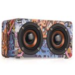 M5 Home Wooden Wireless Bluetooth Small Speaker Phone Computer Desktop Audio - Image 3