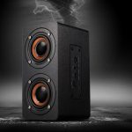 M5 Home Wooden Wireless Bluetooth Small Speaker Phone Computer Desktop Audio - Image 6