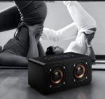 M5 Home Wooden Wireless Bluetooth Small Speaker Phone Computer Desktop Audio - Image 4
