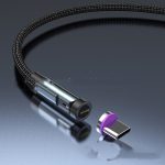 Compatible with Apple , Rotating 3A Fast Charging Magnetic Data Cable - Image 8