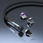 Compatible with Apple , Rotating 3A Fast Charging Magnetic Data Cable - Image 10
