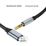 Lightning To 35 Male AUX Audio Cable Adapter Cable - Image 3