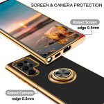 Applicable M54 Phone Case 6D Ring On-board Bracket Silicone Protective Sleeve Electroplating - Image 8