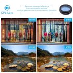 APEXEL Phone Lens Kit Universal 10 In 1 Fisheye Wide Angle Macro Lens CPL Filter Kaleidoscope 2X Telescope Lens For Smartphone - Image 7