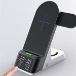 Creative H35 Multifunctional Wireless Charging With Alarm Clock - Image 5