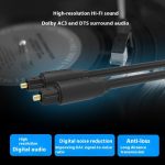 Fiber Optic Audio Cable Audio Connection Communication Cable - Image 4