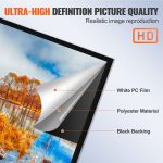 Projector Screen Fixed Frame 155inch Projector Screen 16:9 4K HD Movie Screen Wall Mounted For Movie Theater Home - Image 2