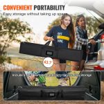 Projector Screen With Stand 150inch Portable Movie Screen 16:9 4K HD Wide Angle Outdoor Projector Screen Stand Easy Assembly With Storage Bag For Home Theater Office Outdoor Use - Image 5