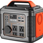 Portable Power Station P302,300W 296Wh Backup Lithium Battery,Solar Generator For Home And Outdoor Emergency Power Supply,Solar Panel Is Not Included