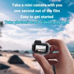 Key Chain Mini Camera -Micro Video Camera With 32GB SD Card & Card Reader, Mini DV DVR Camcorder 1080P, Pocket Wearable, Small Video Camera, For Students Kids - Image 5