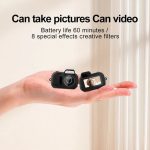 Key Chain Mini Camera -Micro Video Camera With 32GB SD Card & Card Reader, Mini DV DVR Camcorder 1080P, Pocket Wearable, Small Video Camera, For Students Kids - Image 2