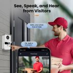 Video Intercom Doorbell 1v2 Real-time Monitoring Wireless Network Intelligent Intercom System Doorbell - Image 4