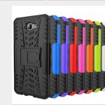 Samsung S8 plus Galaxy S8 mobile phone shell bracket colorful pattern in tire pattern inclusive fall proof sleeve