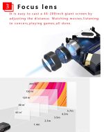 1080P HD Home Portable Voice Connection WiFi Mobile Phone Wireless Mini Projector - Image 10