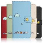 Fashion Cartoon Painted Cover Flip Card Holder - Image 3