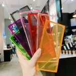 Square transparent TPU phone case - Image 3
