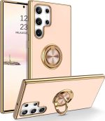 Applicable M54 Phone Case 6D Ring On-board Bracket Silicone Protective Sleeve Electroplating - Image 5