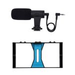 Compatible with Apple, Mobile Photography Set Mobile Live Rabbit Cage Set Microphone Tripod with Supplementary Light - Image 2