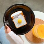 Compatible with Apple, Breakfast Egg Toast Airpod Case - Image 2