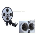 Ceramic quadruple lamp holder for studio shooting - Image 4