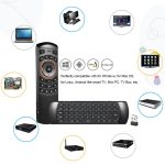 Docooler Mini 2.4GHz Wireless QWERTY Keyboard Air Mouse Handheld Remote Control 6 Gxes Gyroscope for Mini PC TV Box - Image 5