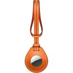 Luxury Sling PU Protective Cover For Apple AirTag Shockproof Keychain Scratch Resistant Cover Protective Gift Locator Keychain - Image 2