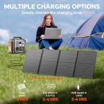 Powerbank 300w Portable Power Station With 60w Solar Panel For Camping Solar Generator 296Wh 80000mAh Lithium Battery - Image 5