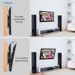 TV Wall Mount Tilt Dual Arm TV Mount Brackets Maximum VESA 400x400mm For 32-55in TVs - Image 5