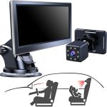 Car Infant Baby Infrared Night Vision Rearview Mirror - Image 4