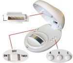 Egg-Shaped Table Lamp Rainbow Projection Lamp LED Color Night Light 3 Modes Projector - Image 2