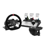 PXN V10 Game Aiming Wheel Force Feedback Racing Game Aiming Wheel Compatible With PCXBOX ONEPS4 - Image 2