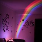 Egg-Shaped Table Lamp Rainbow Projection Lamp LED Color Night Light 3 Modes Projector - Image 3