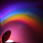 Egg-Shaped Table Lamp Rainbow Projection Lamp LED Color Night Light 3 Modes Projector - Image 6