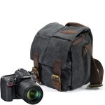 One-shoulder retro camera bag waterproof camera bag - Image 8