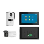 Video Intercom Doorbell 1v2 Real-time Monitoring Wireless Network Intelligent Intercom System Doorbell - Image 6